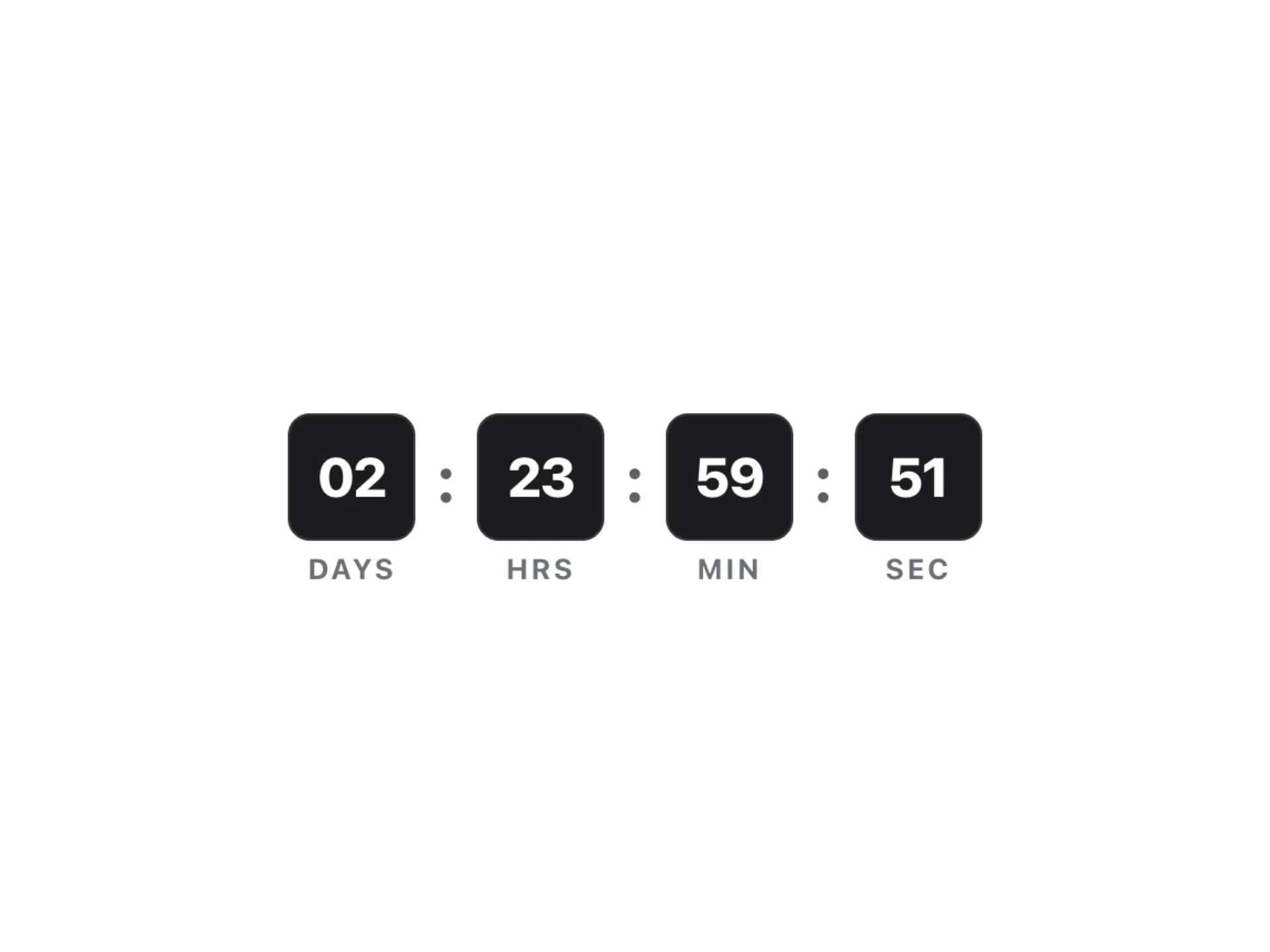 Countdown Timer X