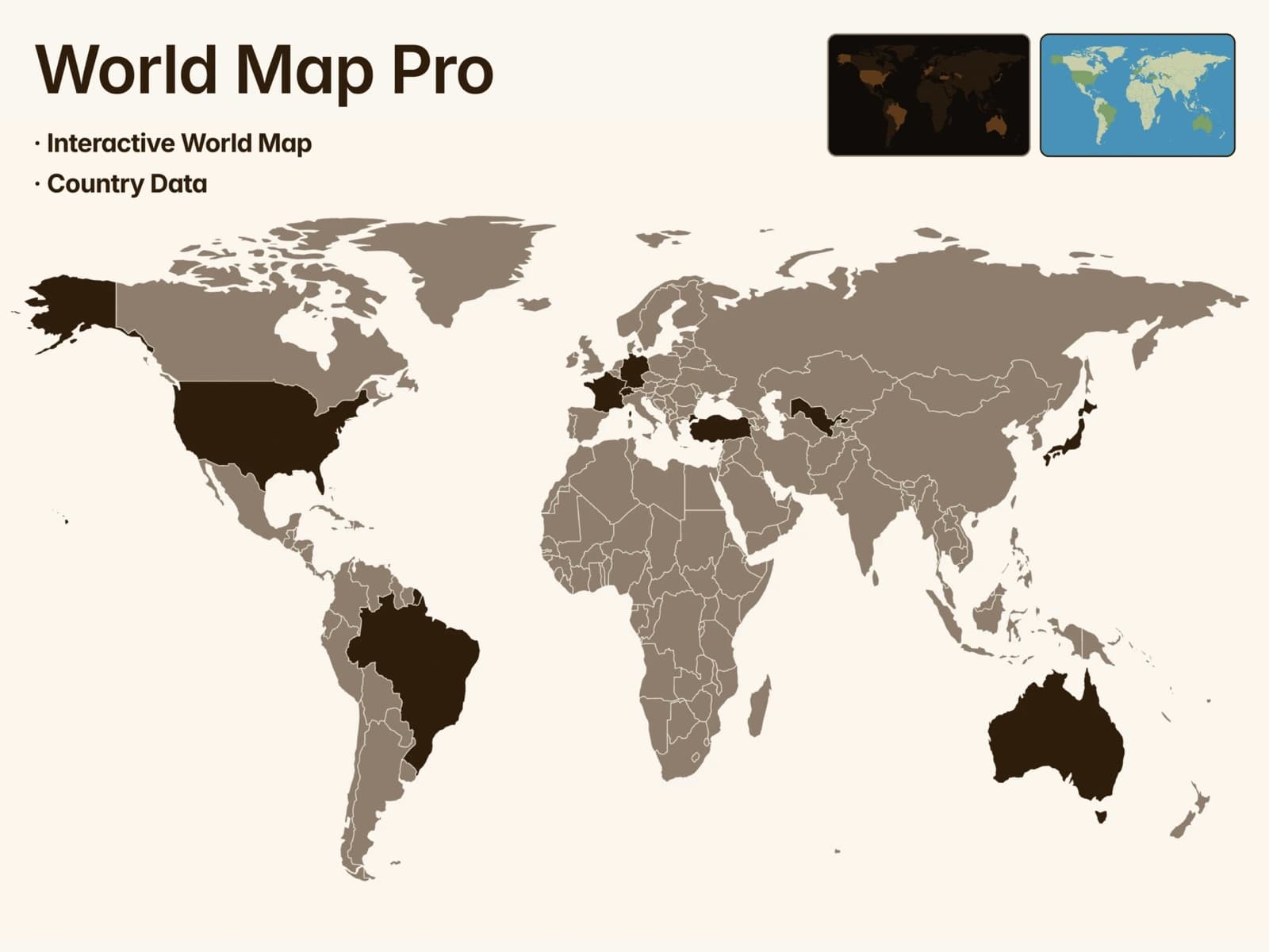 World Map Pro