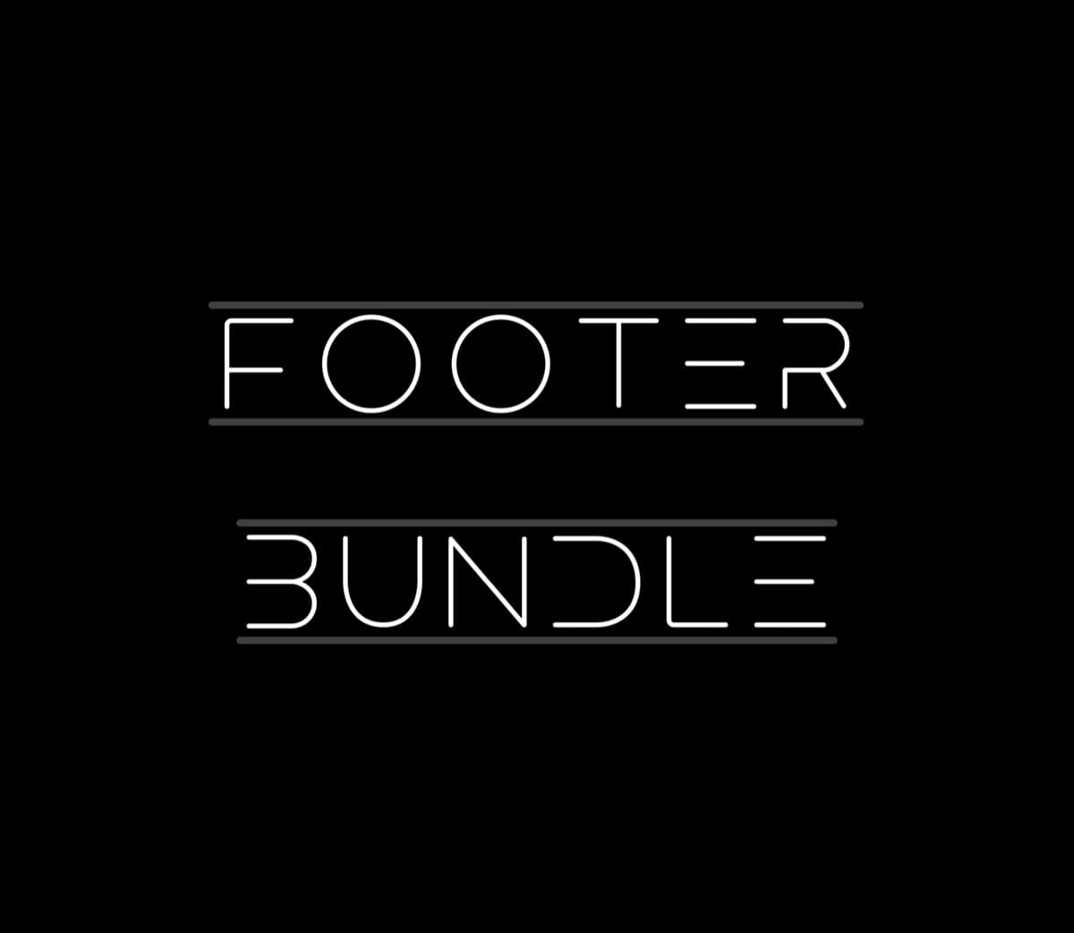 Footer Bundle