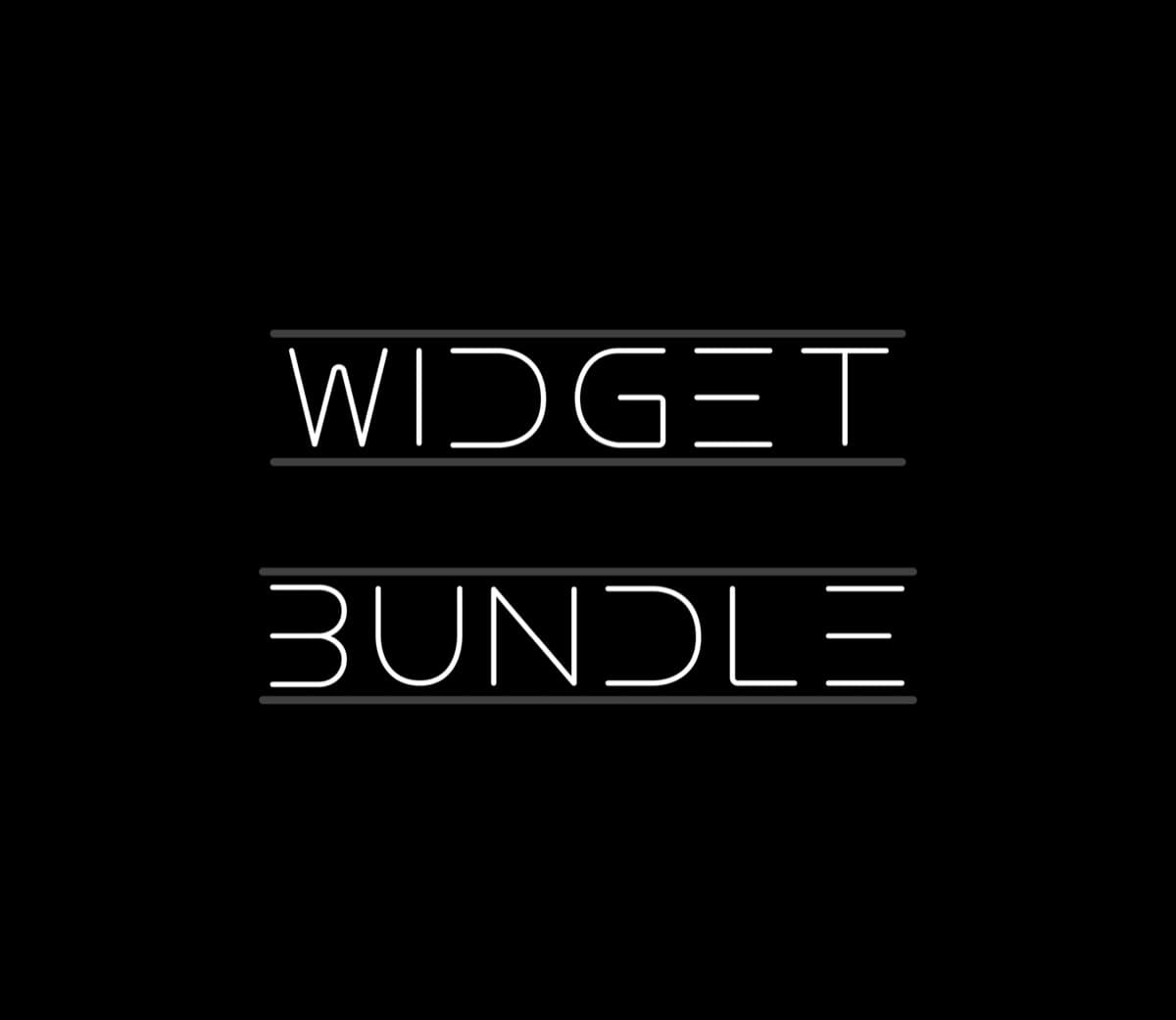Widget Bundle